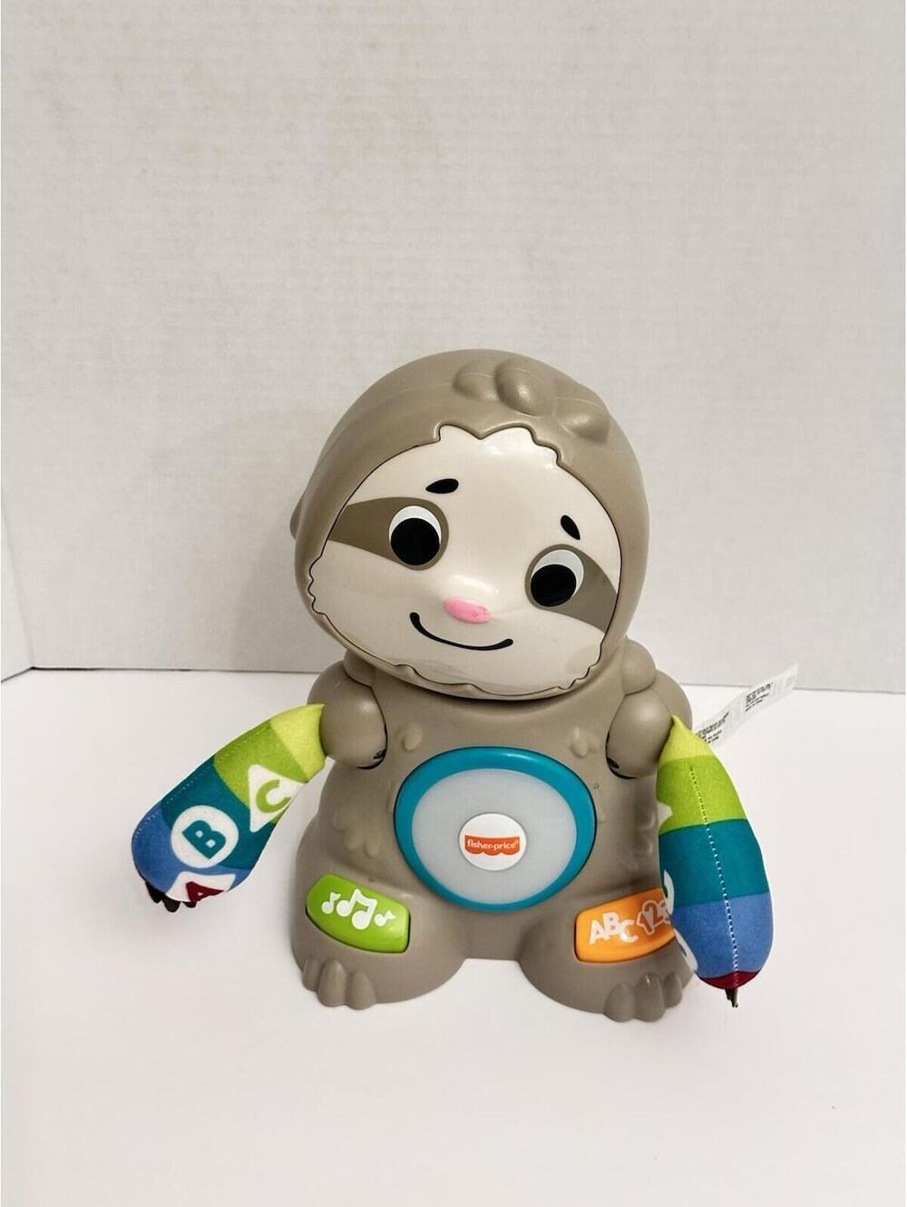 Fisher-Price Linkimals Sloth Interactive Learning Toy. Works.